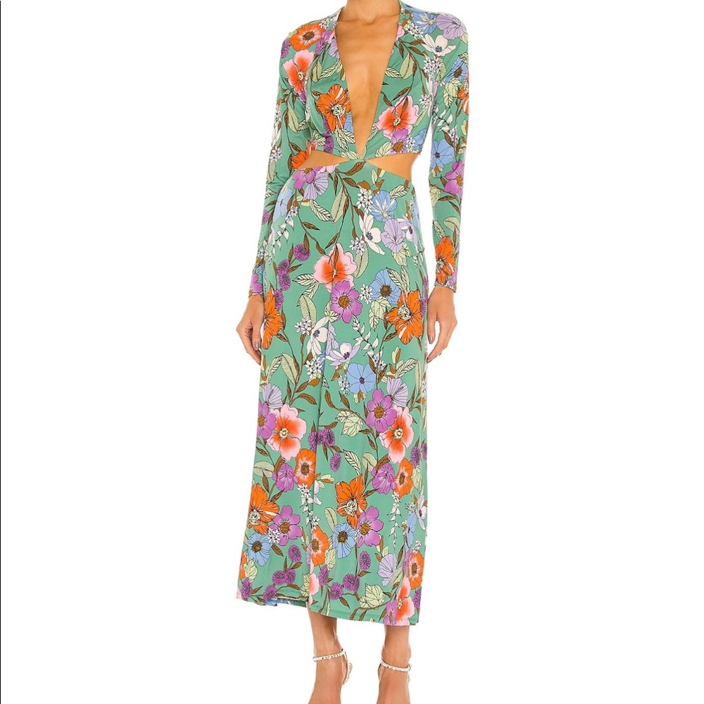 AFRM floral dress